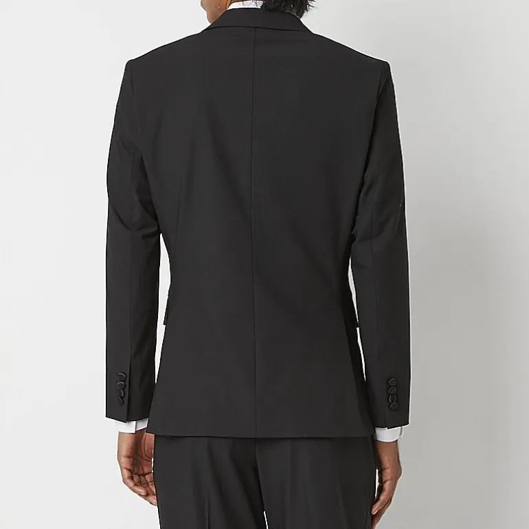 J. Ferrar Ultra Comfort Mens Stretch Fabric Slim Fit Tuxedo Suit Separates