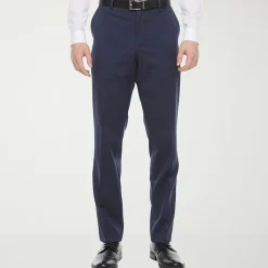 J. Ferrar Ultra Comfort Mens Stretch Fabric Slim Fit Flat Front Suit Pant