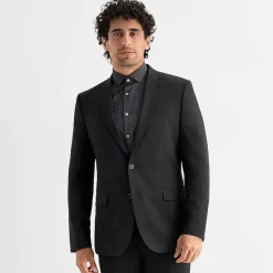 J. Ferrar Ultra Comfort Mens Stretch Fabric Slim Fit Suit Jacket