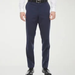 J. Ferrar Ultra Comfort Mens Stretch Fabric Slim Fit Flat Front Suit Pant
