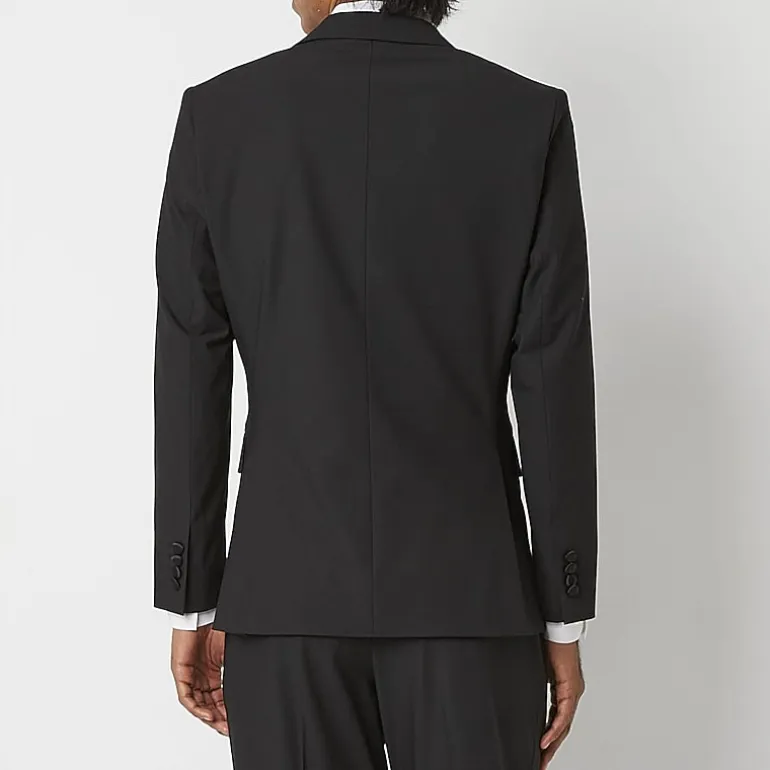 J. Ferrar Ultra Comfort Mens Stretch Fabric Slim Fit Tuxedo Jacket