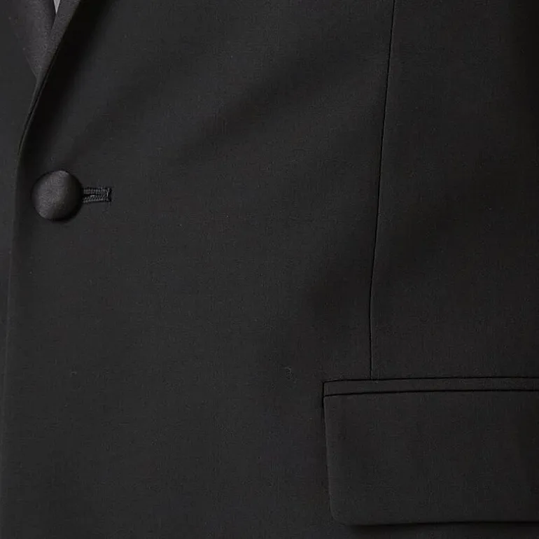 J. Ferrar Ultra Comfort Mens Stretch Fabric Slim Fit Tuxedo Jacket