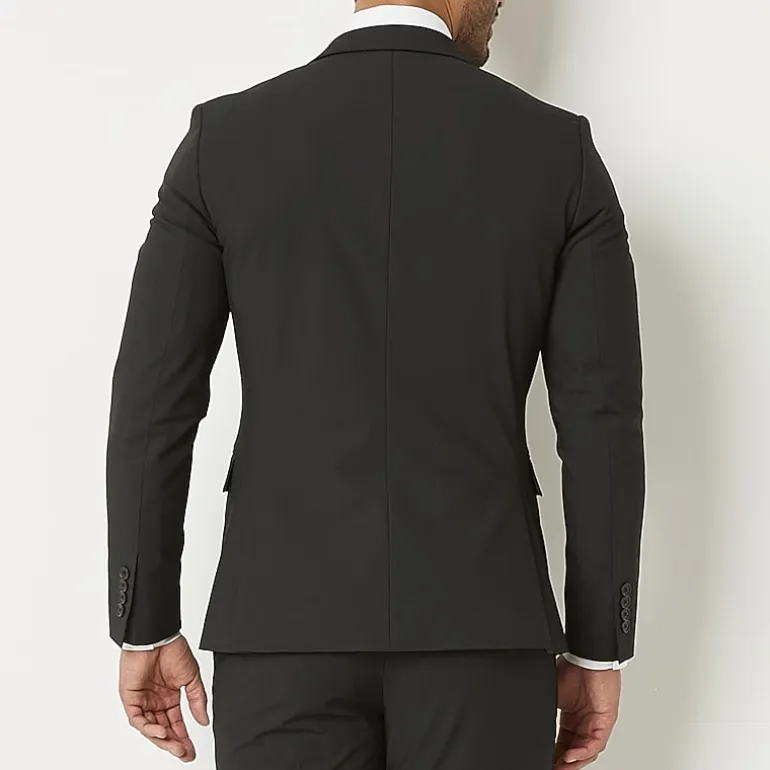 J. Ferrar Ultra Comfort Mens Stretch Fabric Super Slim Fit Suit Jacket