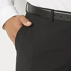 J. Ferrar Ultra Comfort Mens Stretch Fabric Super Slim Fit Flat Front Suit Pant