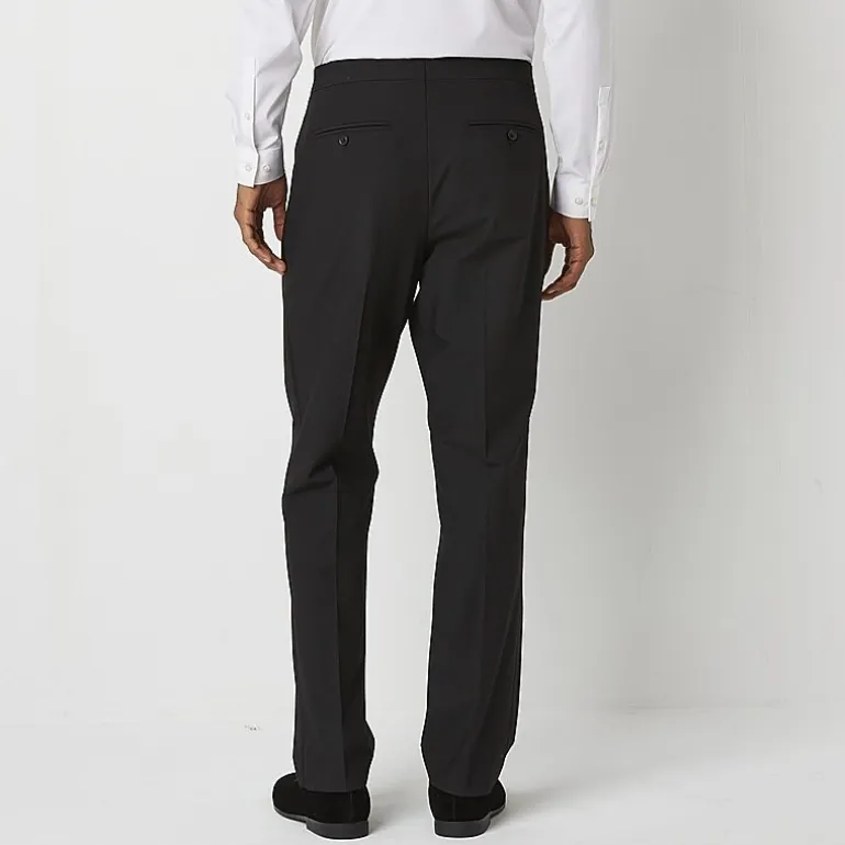 J. Ferrar Ultra Comfort Mens Stretch Fabric Classic Fit Tuxedo Pant
