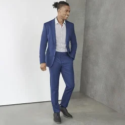 J. Ferrar Ultra Comfort Mens Super Slim Fit Suit Separates