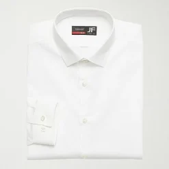 J. Ferrar Ultra Comfort Slim Mens Slim Fit Stretch Fabric Wrinkle Free Long Sleeve Dress Shirt