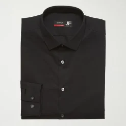 J. Ferrar Ultra Comfort Slim Mens Slim Fit Stretch Fabric Wrinkle Free Long Sleeve Dress Shirt