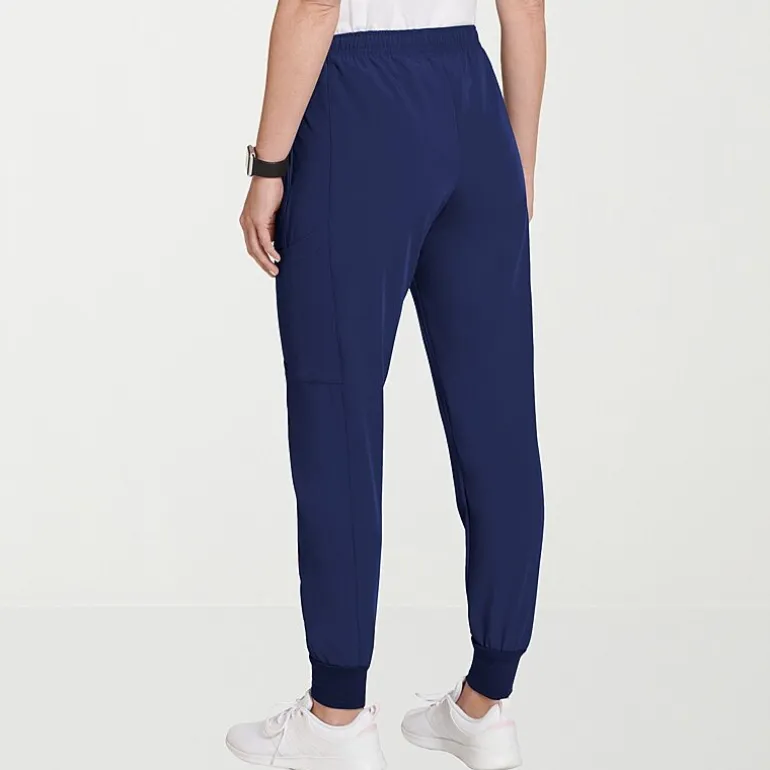 Jockey 2520 Cargo 4-Pocket Womens Petite Stretch Fabric Scrub Pant