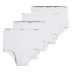 Jockey Classics Full-Rise Mens 4 Pack Briefs 9965