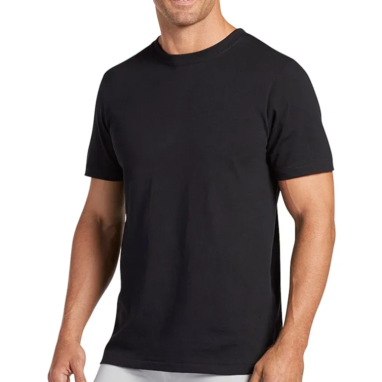 Jockey Classics Mens 3 Pack Short Sleeve Crew Neck T-Shirt