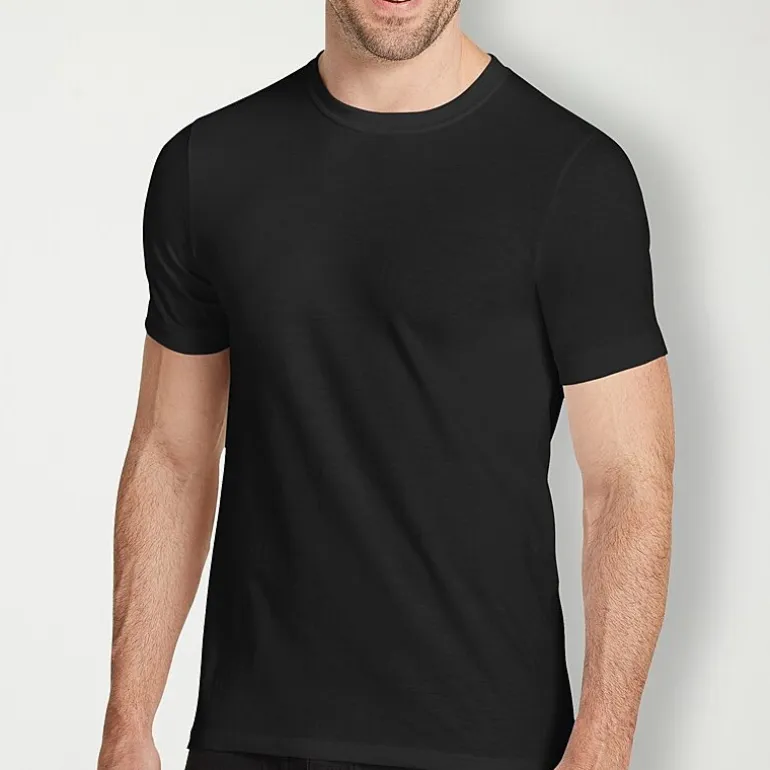 Jockey Classics Mens 2 Pack Short Sleeve Crew Neck T-Shirt Tall