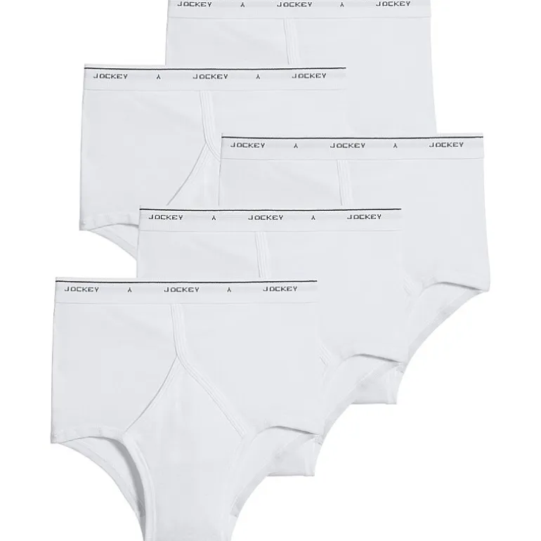 Jockey Cotton Bonus Pack Mens 5 Pack Briefs 9865