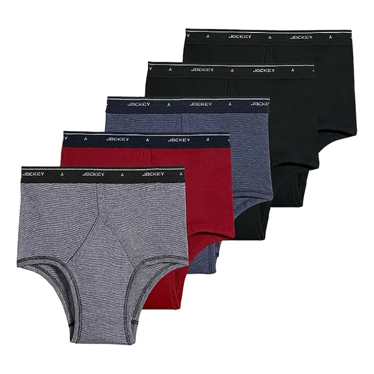 Jockey Cotton Bonus Pack Mens 5 Pack Briefs 9865