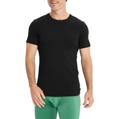 Jockey Mens 2 Pack Short Sleeve Crew Neck Moisture Wicking T-Shirt Big
