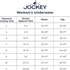 Jockey Plus Size Elance® French Cut - 3 Pack- 1485