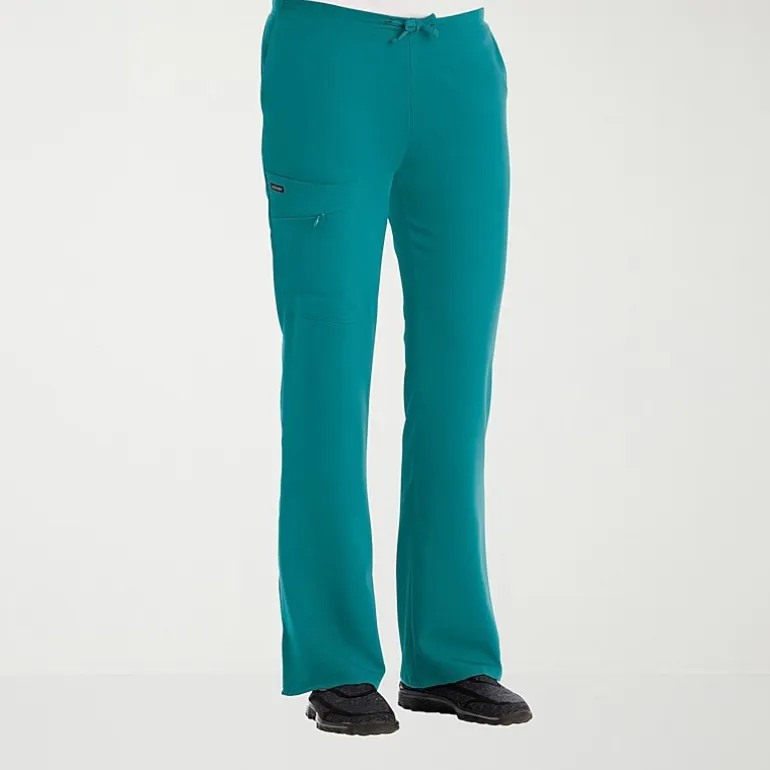 Jockey 2249 Tie-Waist 4-Pocket Womens Petite Scrub Pant