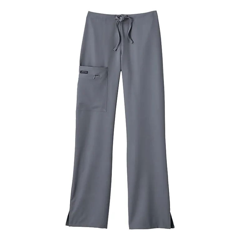 Jockey 2249 Tie-Waist 4-Pocket Womens Petite Scrub Pant