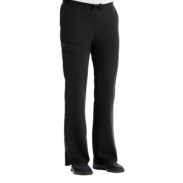 Jockey 2249 Tie-Waist 4-Pocket Womens Petite Scrub Pant