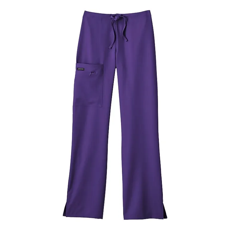 Jockey 2249 Tie-Waist 4-Pocket Womens Petite Scrub Pant