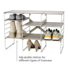 Joseph Joseph  Level Plus Adjust Stackable 12-Shelf Shoe Rack