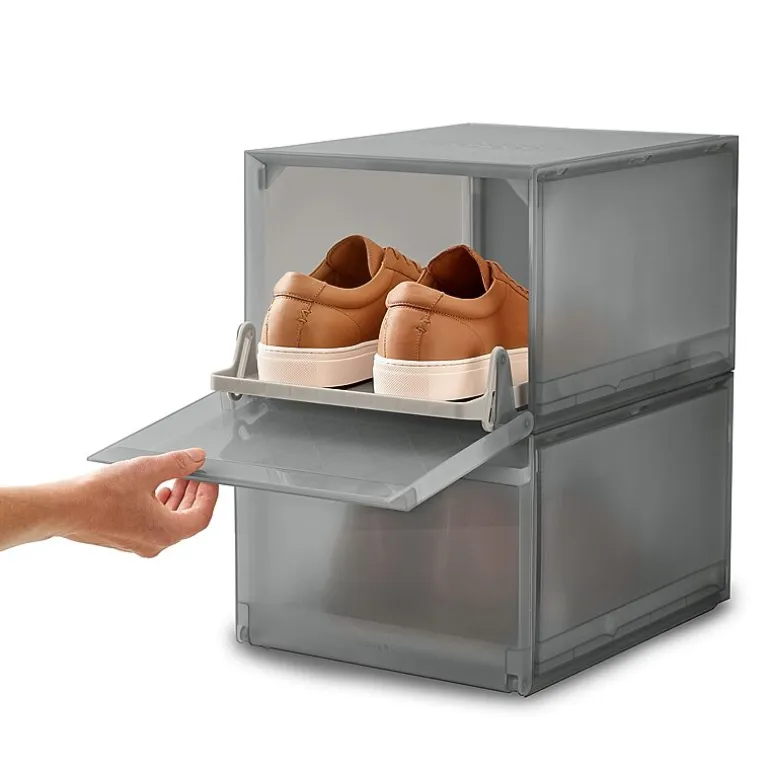 Joseph Joseph Premium Storage Box Stackable 2-Compartment Shoe Rack