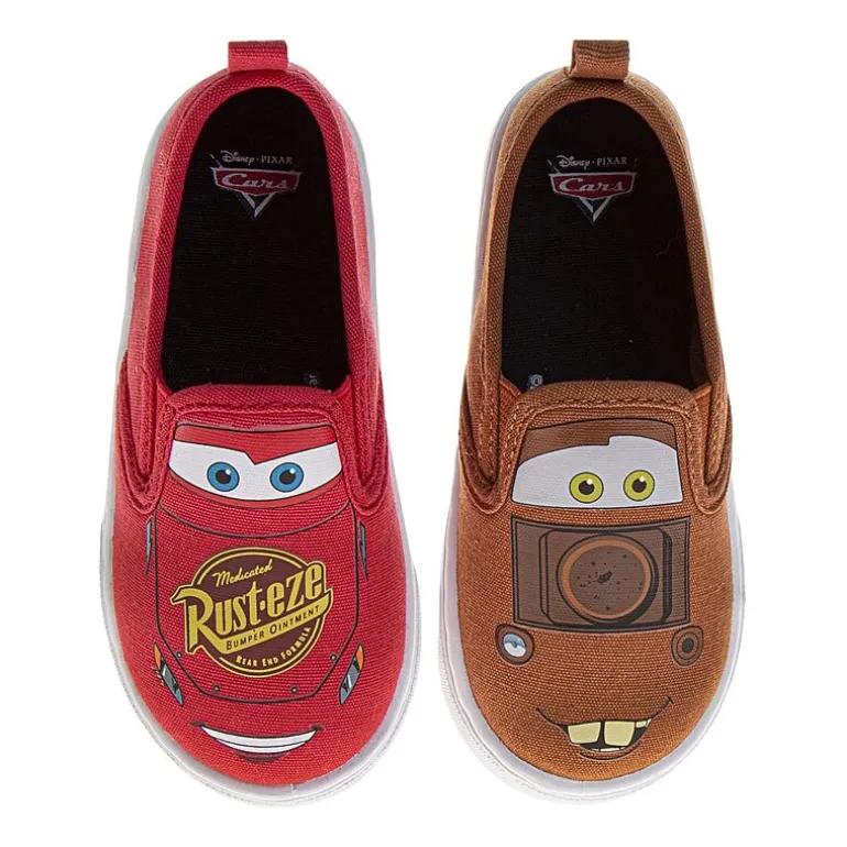 Josmo Boys Cars Round Closed Toe Slip-On Shoe