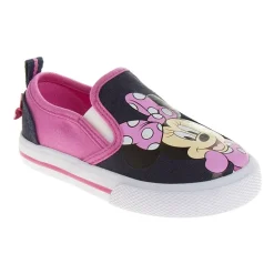 Josmo Girls Minnie Mouse Round Closed Toe Slip-On Shoe