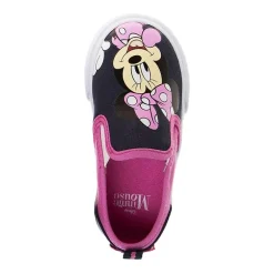 Josmo Girls Minnie Mouse Round Closed Toe Slip-On Shoe