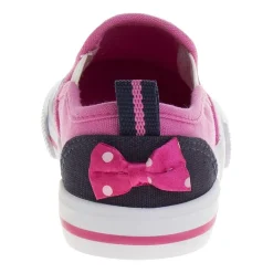 Josmo Girls Minnie Mouse Round Closed Toe Slip-On Shoe