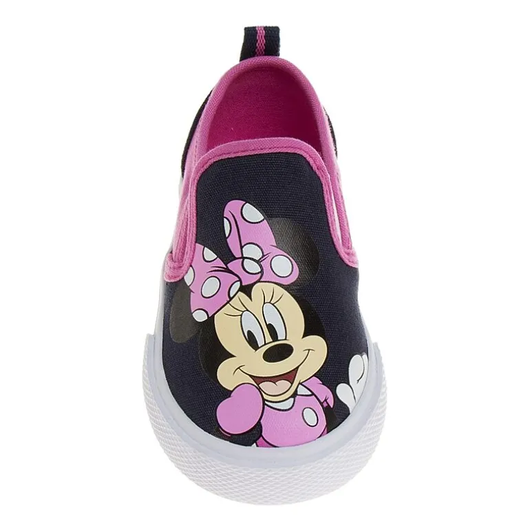 Josmo Girls Minnie Mouse Round Closed Toe Slip-On Shoe