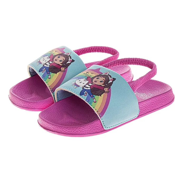 Josmo Toddler Girls Gabby'S Dollhouse Slide Sandals