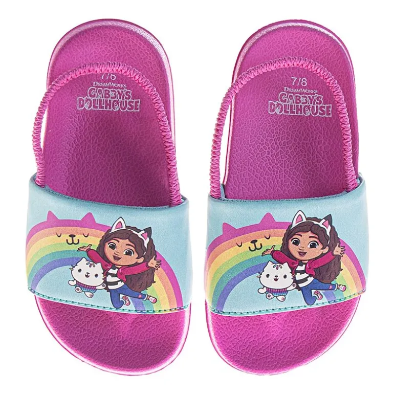 Josmo Toddler Girls Gabby'S Dollhouse Slide Sandals