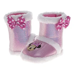 Josmo Toddler Girls Minnie Mouse Insulated Flat Heel Snow Boots