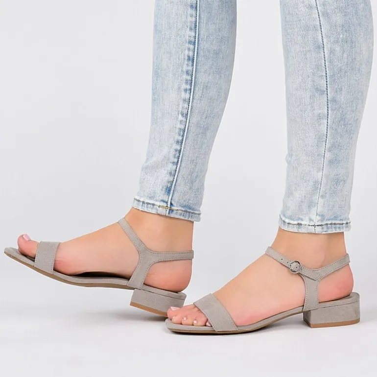 Journee Collection Beyla Womens Round Open Toe Block Heel Pumps