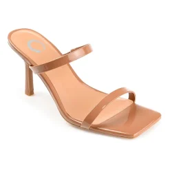Journee Collection Brie Womens Round Open Toe Stiletto Heel Pumps