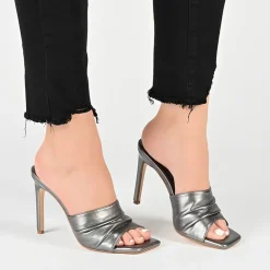 Journee Collection Camber Womens Round Open Toe Stiletto Heel Pumps