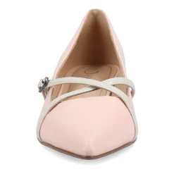 Journee Collection Camby Womens Pointed Closed Toe Ballet Flats