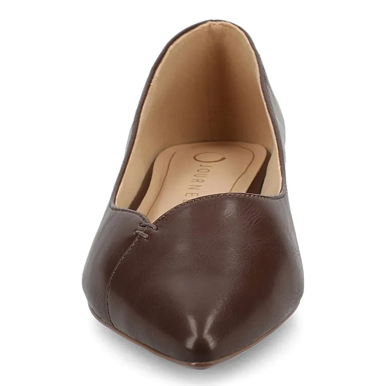 Journee Collection Carmin Womens Pointed Closed Toe Ballet Flats