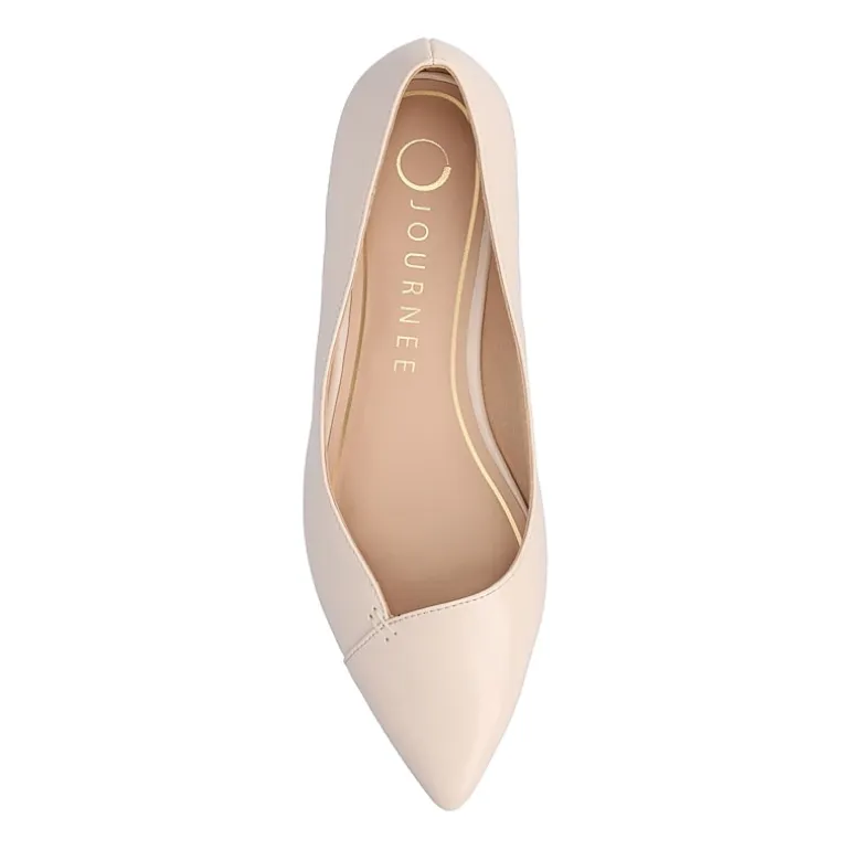 Journee Collection Carmin Womens Pointed Closed Toe Ballet Flats