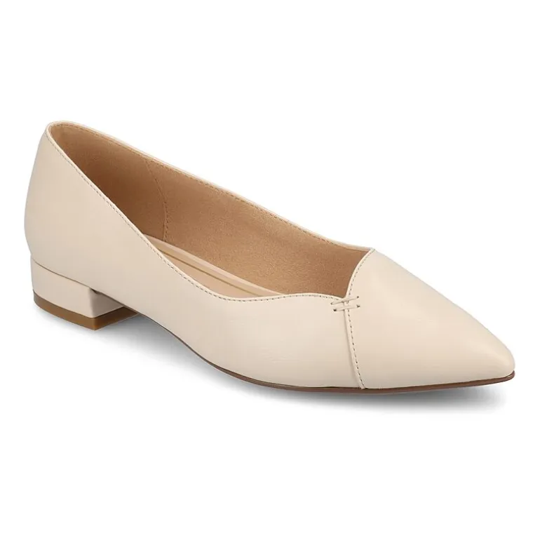 Journee Collection Carmin Womens Pointed Closed Toe Ballet Flats