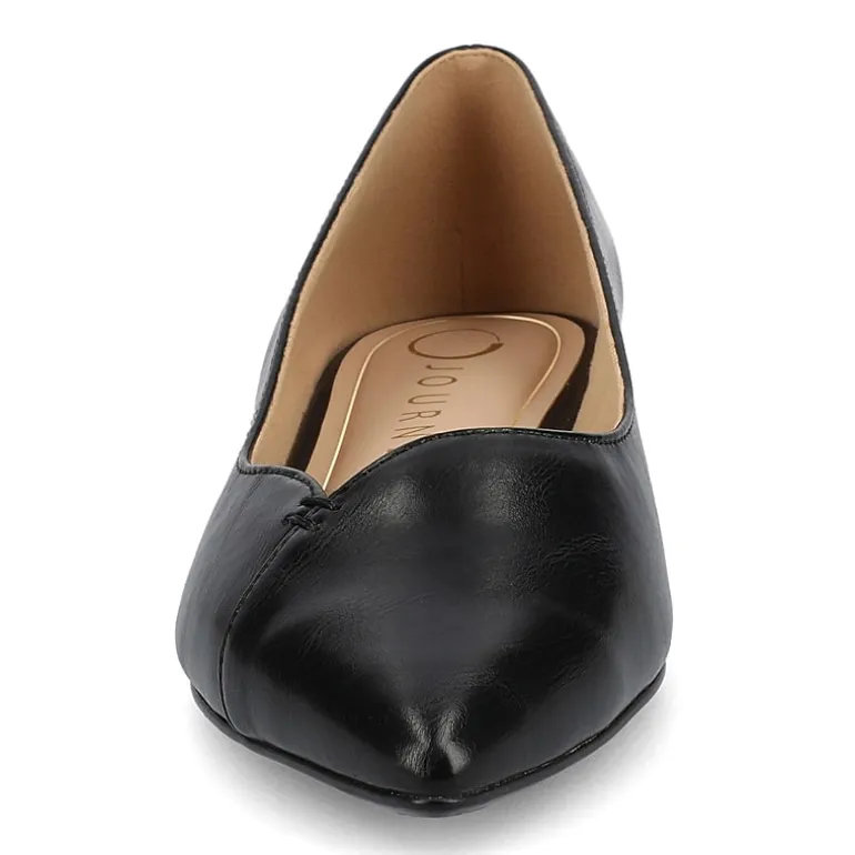 Journee Collection Carmin Womens Pointed Closed Toe Ballet Flats