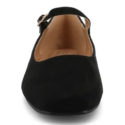Journee Collection Carrie-Wd Womens Square Mary Jane Shoes Wide Width