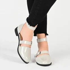 Journee Collection Constance Womens Round Mary Jane Shoes