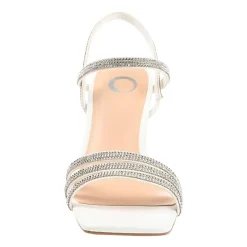 Journee Collection Coraa Womens Square Open Toe Stiletto Heel Pumps
