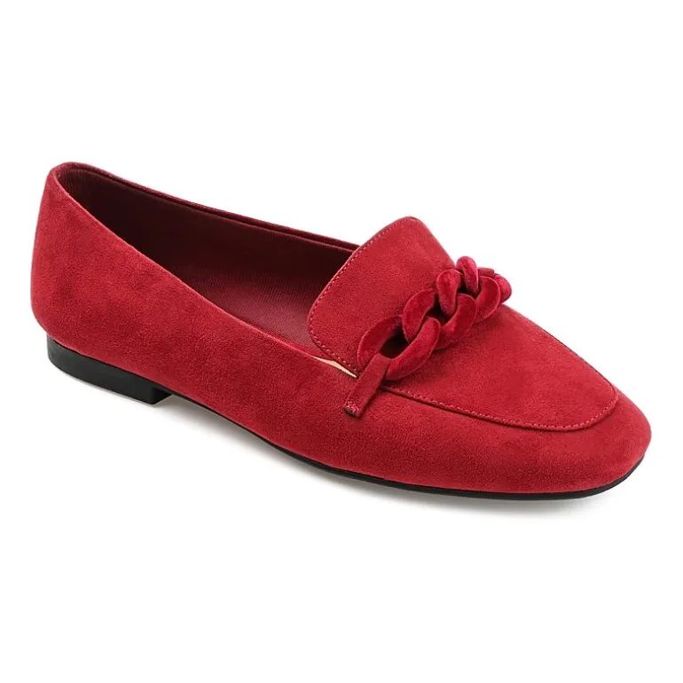 Journee Collection Cordell Womens Square Closed Toe Loafers