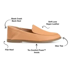 Journee Collection Corinne Womens Moc Closed Toe Loafers