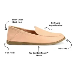Journee Collection Corinne Womens Moc Closed Toe Loafers