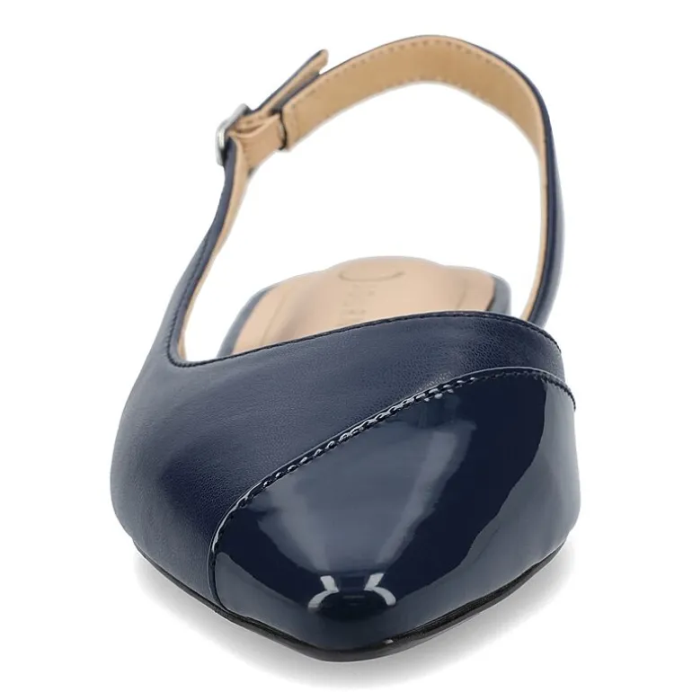 Journee Collection Daphnne Womens Pointed Closed Toe Ballet Flats