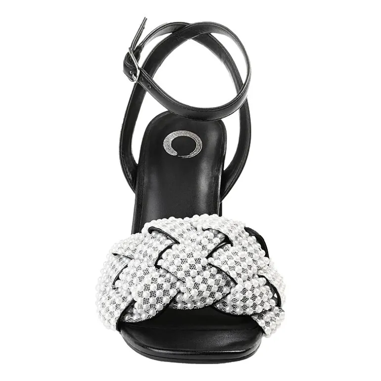 Journee Collection Dua Womens Round Open Toe Block Heel Pumps